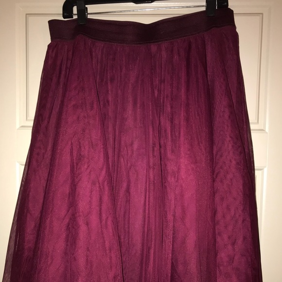 torrid Dresses & Skirts - Torrid Ballerina Skirt size 0 (10-16)